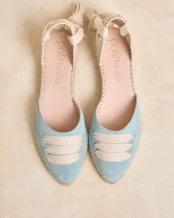 Polin et moi ALPARGATAS>Alpargata Cinta Bluma Celeste