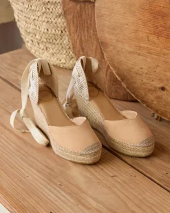 Polin et moi ALPARGATAS>Alpargata Corazón Lilith Crudo