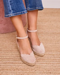 Polin et moi ALPARGATAS>Alpargata Plataforma Firla Nude