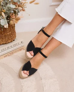 Polin et moi ALPARGATAS>Alpargata Plataforma Neira negro