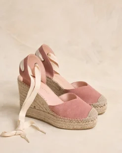 Polin et moi ALPARGATAS>Alpargata Plataforma Nisha Rosa