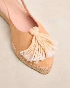 Polin et moi ALPARGATAS>Alpargata Pompón Melis melocoton