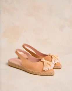 Polin et moi ALPARGATAS>Alpargata Pompón Melis melocoton