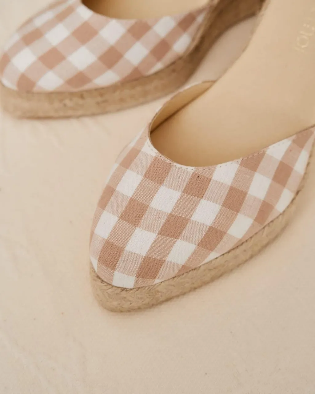 Polin et moi ALPARGATAS|FERIA>Alpargata Vichy Bimba Crudo