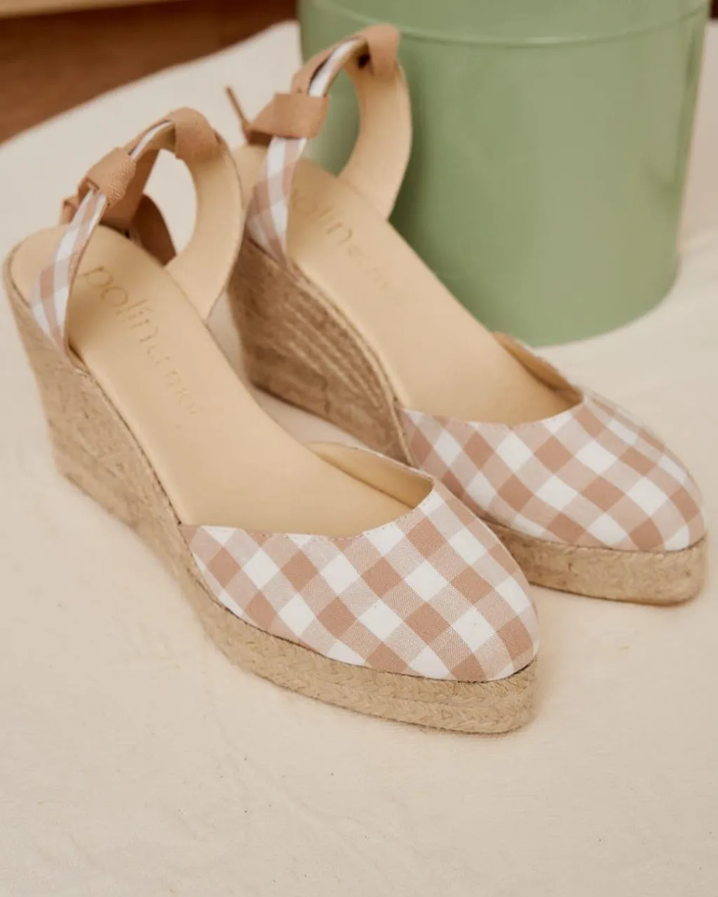 Polin et moi ALPARGATAS|FERIA>Alpargata Vichy Bimba Crudo