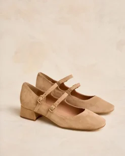 Polin et moi ZAPATOS DE TACÓN>Bailarina Dest a camel