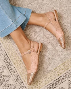 Polin et moi TRENZADOS|BAILARINAS>Bailarina Destalonada Milma beige