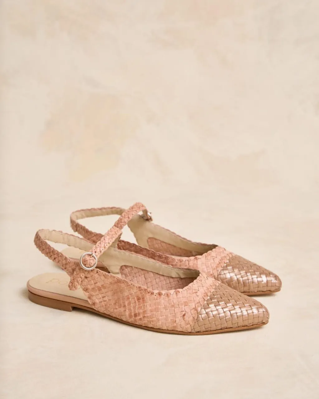 Polin et moi TRENZADOS|BAILARINAS>Bailarina Destalonada Milma beige