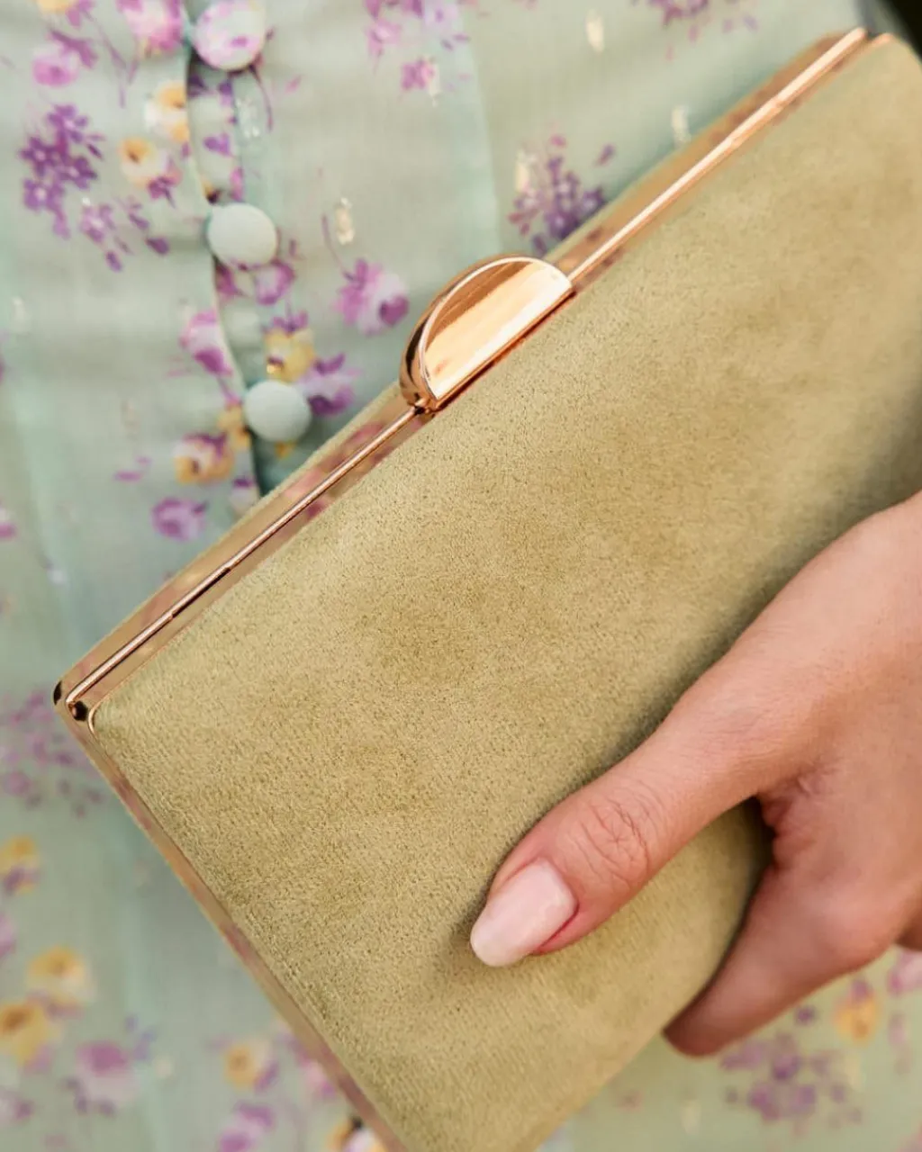 Polin et moi BOLSOS|COMPLEMENTOS>Bolso Lacrado Freya Verde Agua