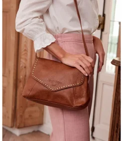 Polin et moi BOLSOS>Bolso Solapa Tachas