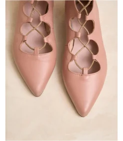 Polin et moi ZAPATOS DE TACÓN>Botín Cordones Bercy Nude