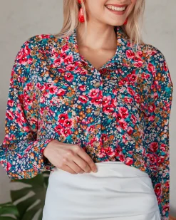 Polin et moi BLUSAS Y CAMISAS>Camisa Bolsillos Ayende Verde esmeralda