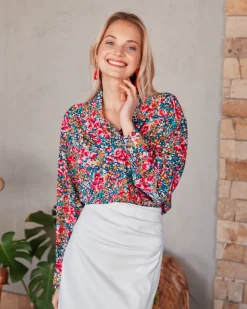 Polin et moi BLUSAS Y CAMISAS>Camisa Bolsillos Ayende Verde esmeralda