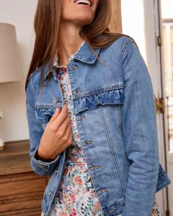 Polin et moi BLAZERS Y CAZADORAS>Chaqueta Vaquera e DENIM