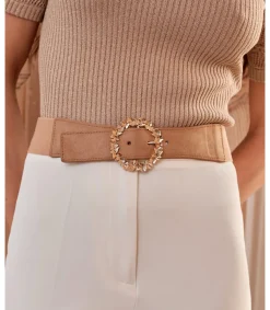 Polin et moi CINTURONES>Cinturón Elástico Olisa beige