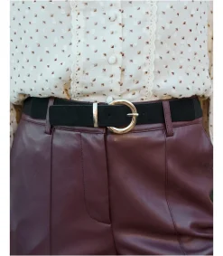 Polin et moi CINTURONES>Cinturón Hebilla Noi negro