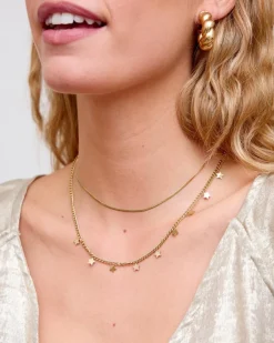 Polin et moi BISUTERÍA>Colgante Estrellas Doblia Oro