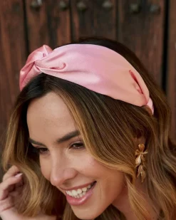 Polin et moi DIADEMAS|COMPLEMENTOS>Diadema Raso Aamila Rosa