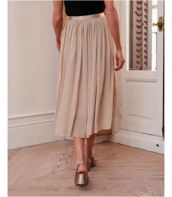 Polin et moi FALDAS>Falda Lunares Montse BEIGE