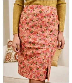 Polin et moi FALDAS>Falda Midi Adia Melocoton