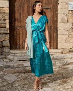 Polin et moi CAPAS INVITADA>Fular Invitada Mara Verde Agua