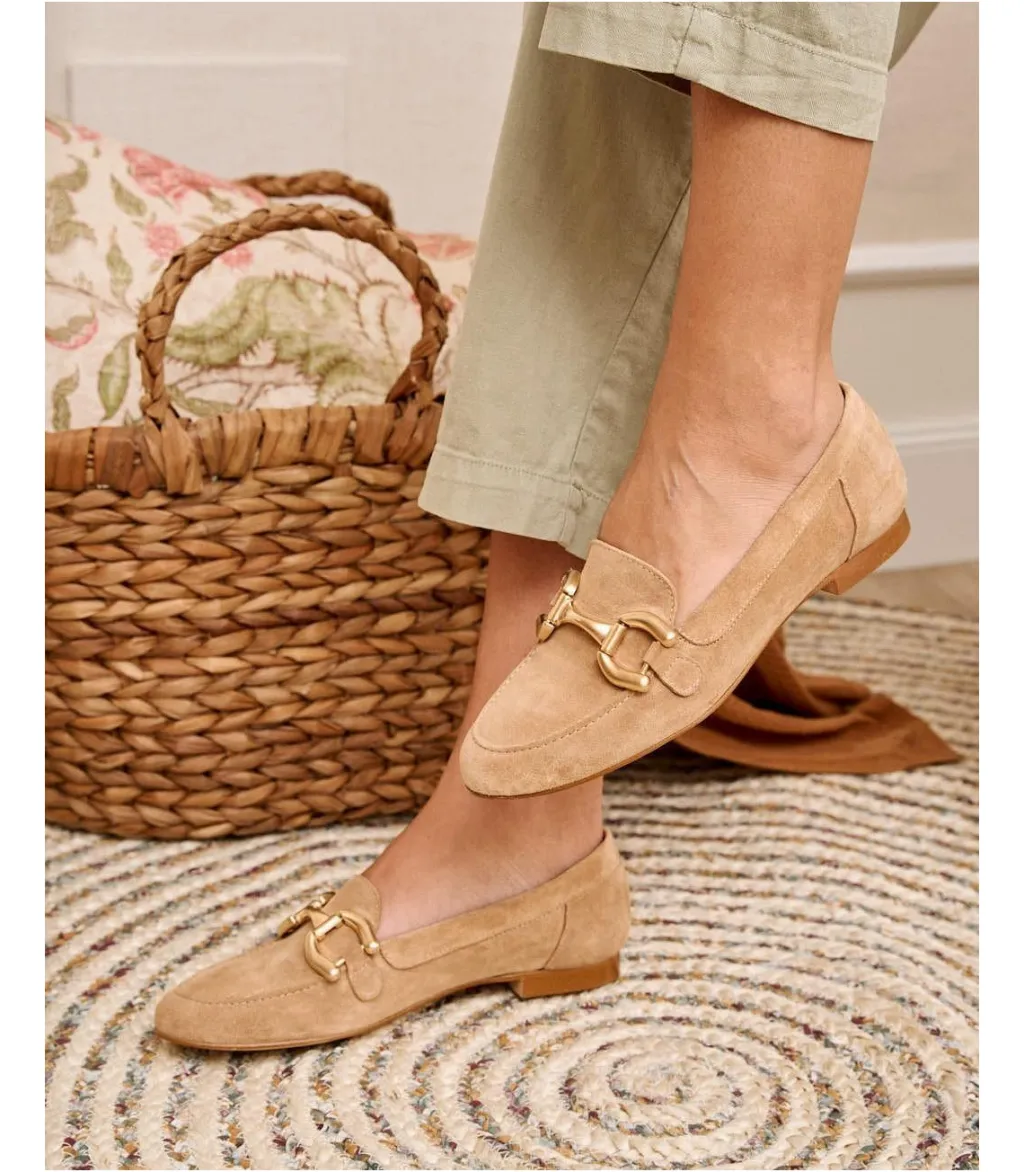 Polin et moi MOCASINES>Mocasín Hebilla Lamen camel