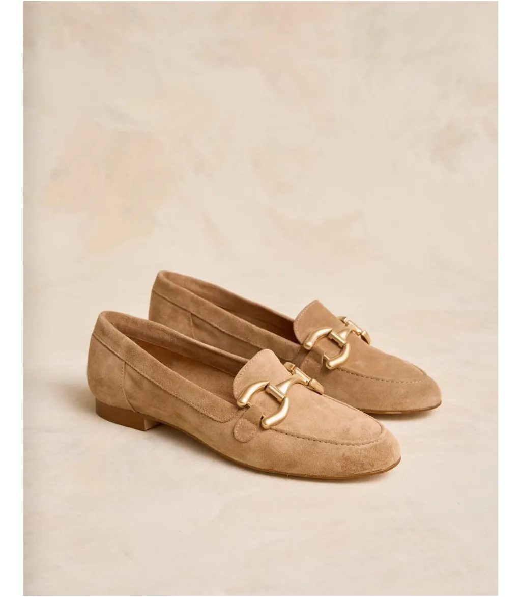 Polin et moi MOCASINES>Mocasín Hebilla Lamen camel