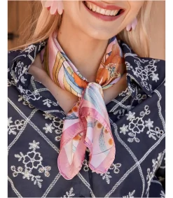 Polin et moi PAÑUELOS>Pañuelo Floral Amelia