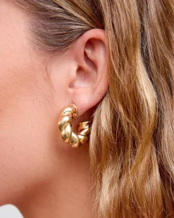 Polin et moi BISUTERÍA>Pendiente Aro Gorma Oro