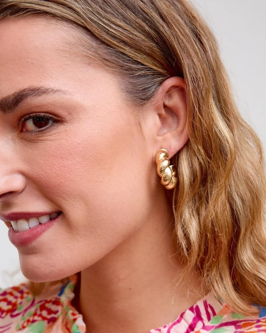 Polin et moi BISUTERÍA>Pendiente Aro Gorma Oro