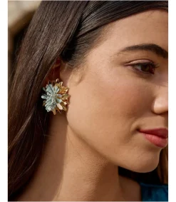 Polin et moi BISUTERÍA|FERIA>Pendiente Flor Cifa