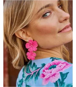 Polin et moi FERIA|COMPLEMENTOS>Pendiente Flor Rafina