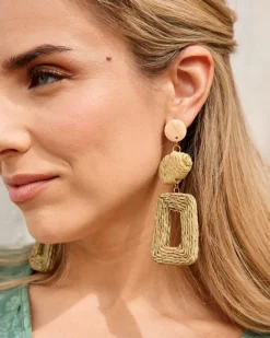 Polin et moi BISUTERÍA|FERIA>Pendientes Geométricos Tulia Kaki