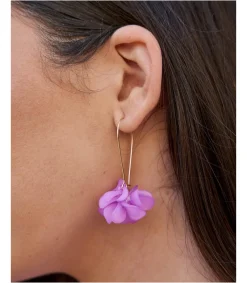 Polin et moi BISUTERÍA|COMPLEMENTOS>Pendientes Largos Flor