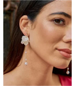 Polin et moi BISUTERÍA|COMPLEMENTOS>Pendientes Largos Perlas