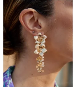 Polin et moi BISUTERÍA|COMPLEMENTOS>Pendientes Rígido Larggia Oro