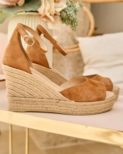 Polin et moi SANDALIAS>Sandalia Cuña Liliya taupe