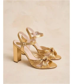 Polin et moi SANDALIAS|NOVIA>Sandalia Nudo Clotis Oro