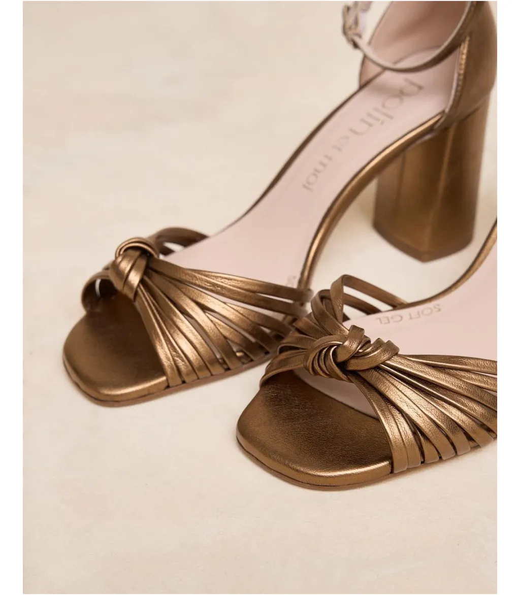 Polin et moi SANDALIAS|NOVIA>Sandalia Nudo Lula Bronce