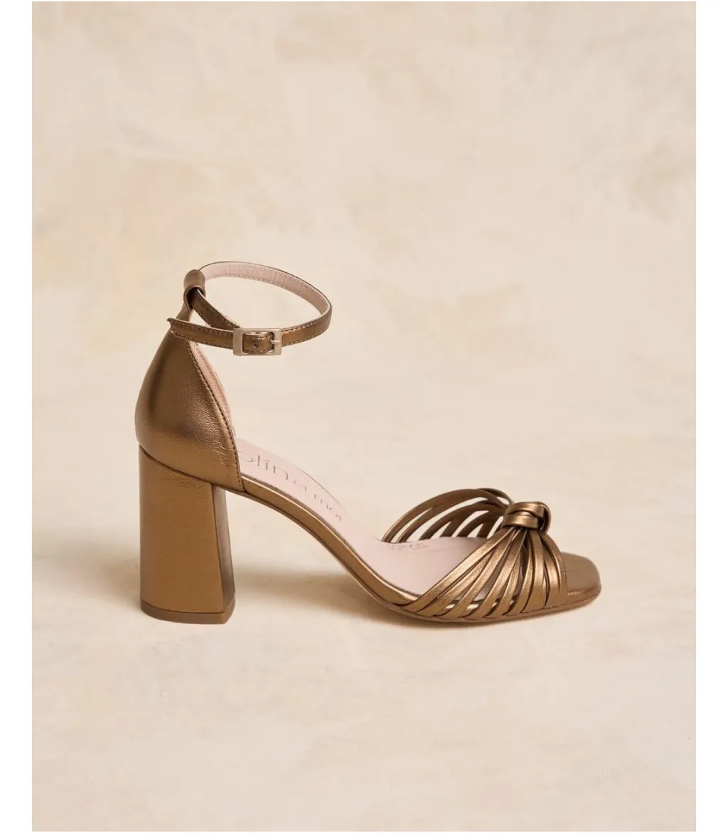 Polin et moi SANDALIAS|NOVIA>Sandalia Nudo Lula Bronce