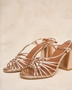 Polin et moi SANDALIAS|CALZADO>Sandalia Nudo Navy Bronce