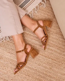 Polin et moi SANDALIAS>Sandalia Tacón Pony Cuero