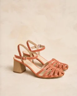 Polin et moi TRENZADOS|SANDALIAS>Sandalia Trenzada Lilima NARANJA