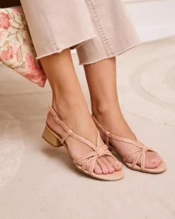 Polin et moi TRENZADOS|SANDALIAS>Sandalia Trenzada mi Rosa