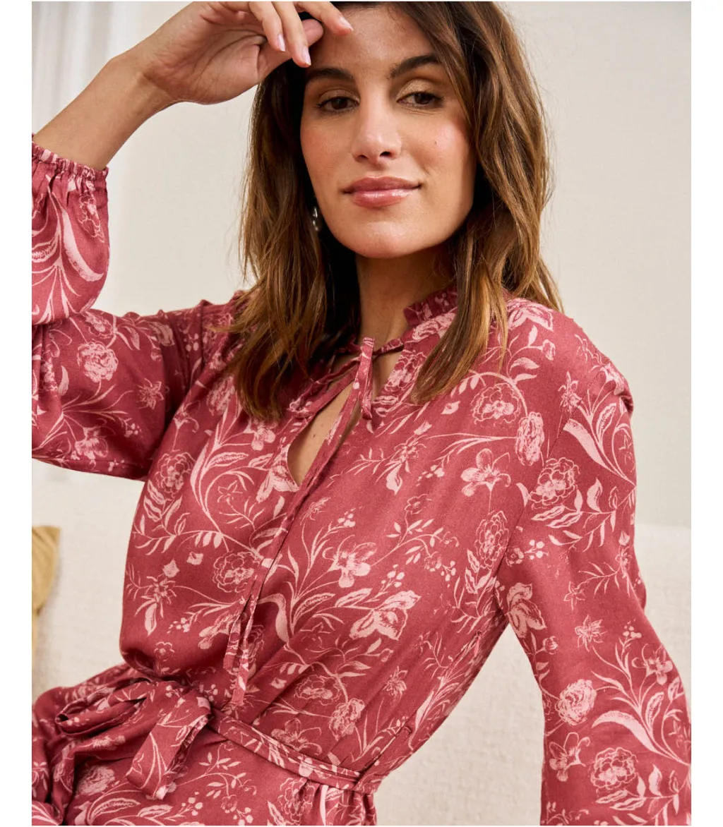 Polin et moi VESTIDOS Y MONOS>Vestido Camisero Zafi Maquillaje