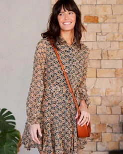 Polin et moi VESTIDOS Y MONOS>Vestido Corto Camila ocre