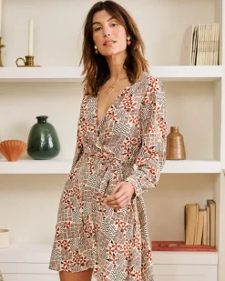 Polin et moi VESTIDOS Y MONOS>Vestido Etnico Kiana Crudo