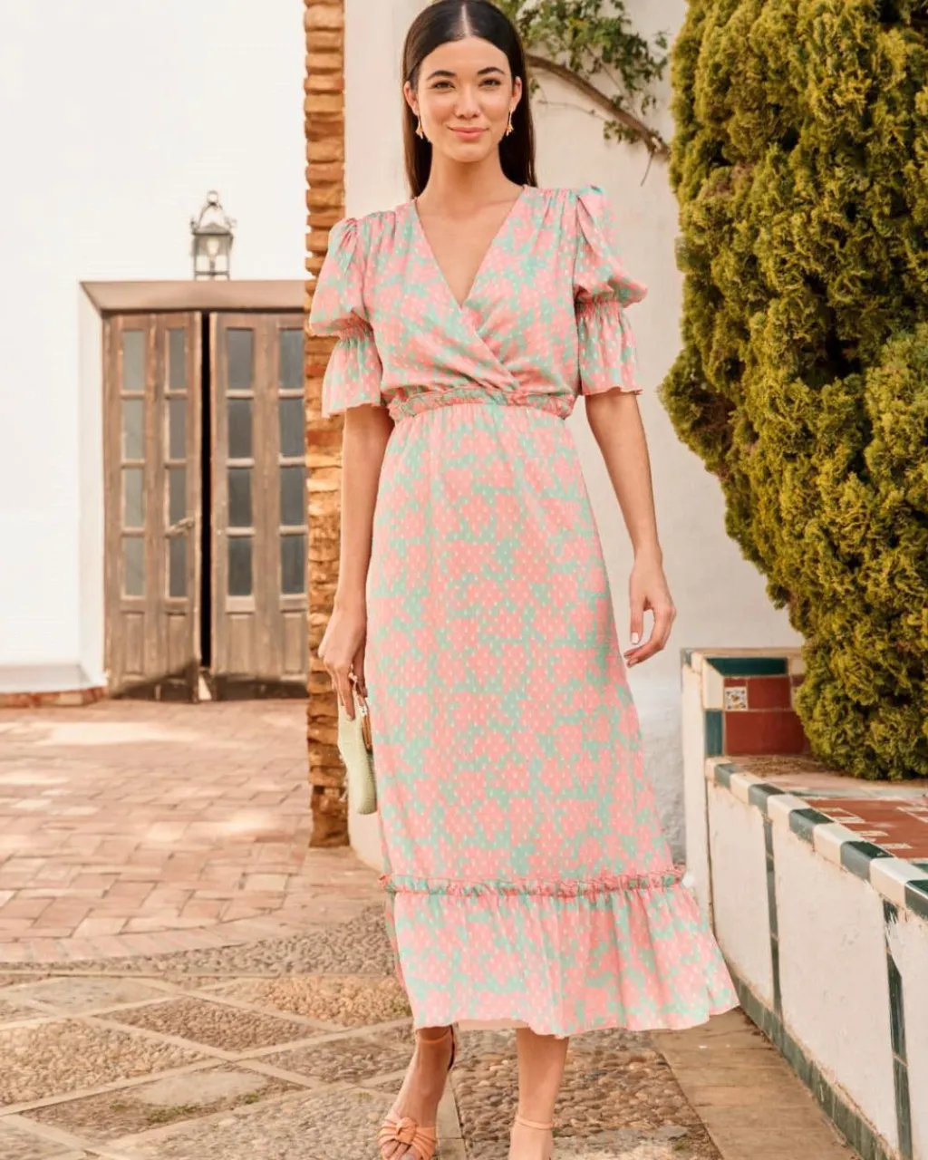 Polin et moi VESTIDOS INVITADA>Vestido Flores yma Rosa