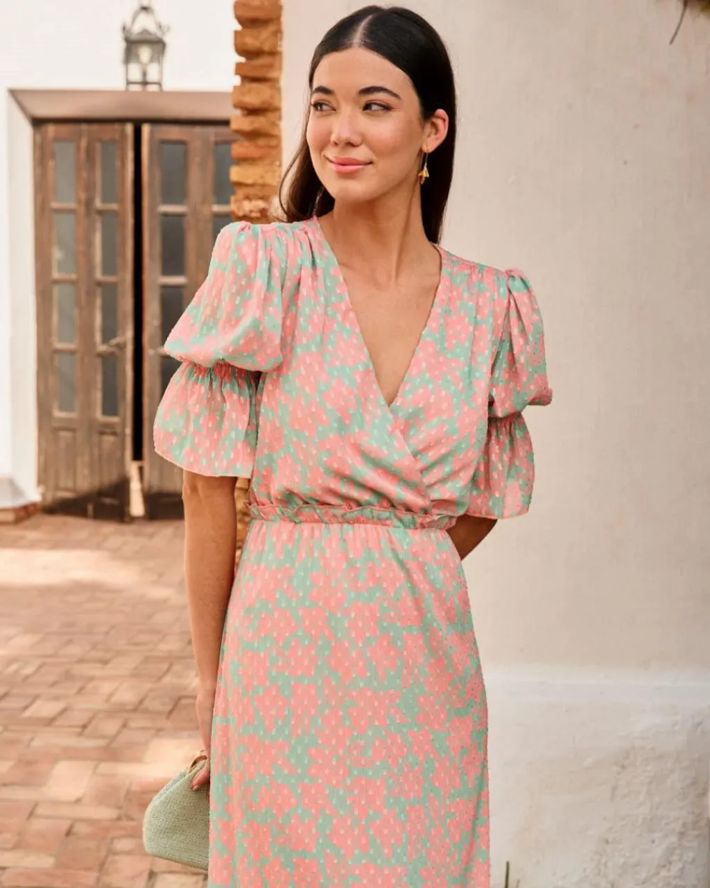 Polin et moi VESTIDOS INVITADA>Vestido Flores yma Rosa