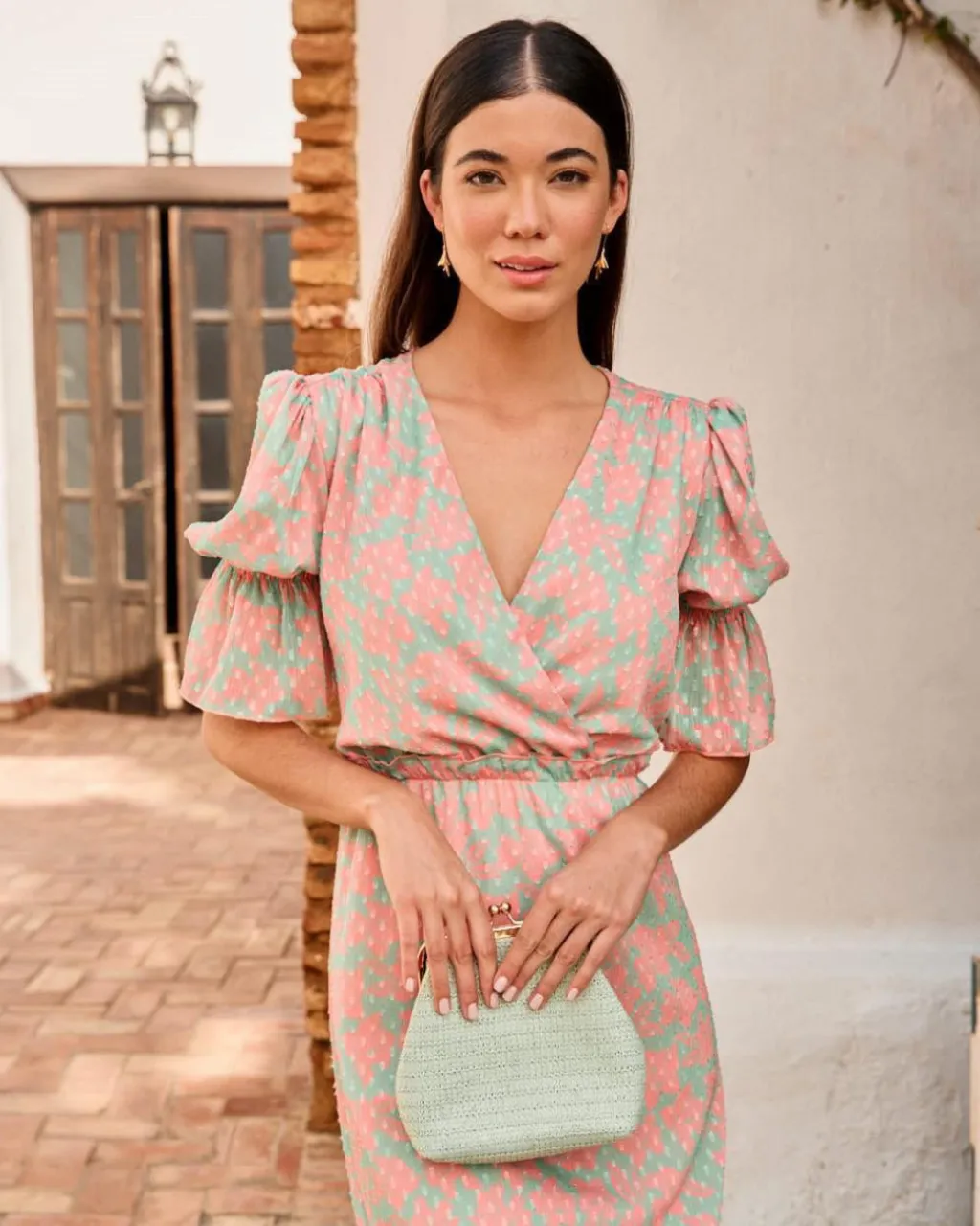 Polin et moi VESTIDOS INVITADA>Vestido Flores yma Rosa